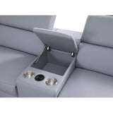 Picasso Light Gray 6-Piece Power Reclining Sectional