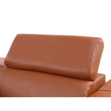 Back view showing stitching and adjustable headrests