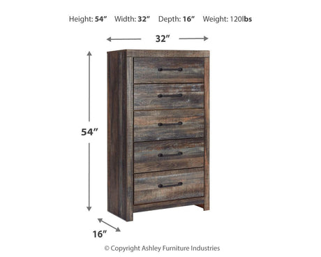Drystan Multi Bookcase Storage Bedroom Set main view