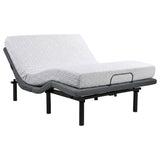 Weston Queen Dual-Motor Massage Adjustable Bed Base in Black and Grey — product image 3