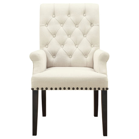 Phelps Ivory Rectangular Dining Room Set with Table and 4 Side Chairs — product image 12