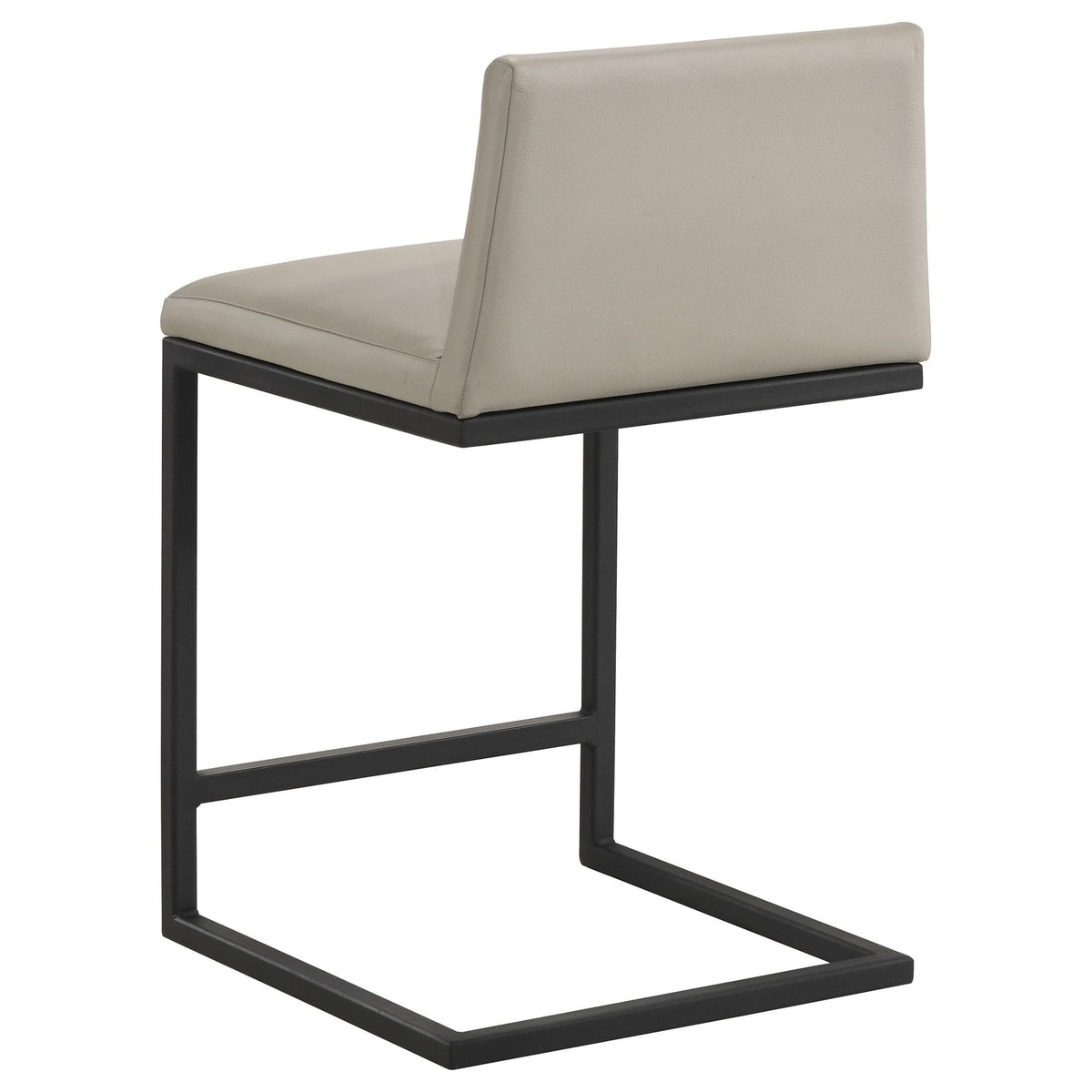Vardon Genuine Leather Tan Counter Height Chair Set of 2 — product image 6