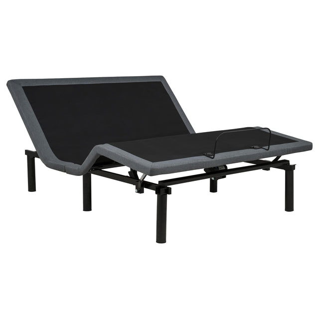 Tasca Queen Dual-Motor Adjustable Bed Base in Black — product view