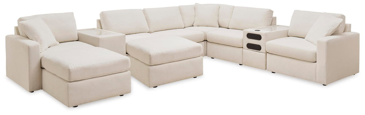 Modmax Oyster 8-Piece Sectional with Ottoman — product image 2