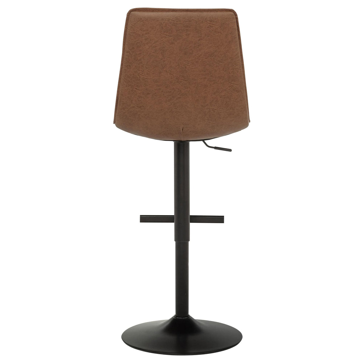 Eldridge Faux Leather Upholstered Adjustable Bar Stool Coffee — product image 8