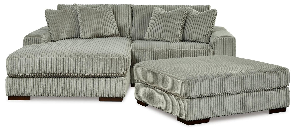 Lindyn Fog 2-Piece Sectional with Ottoman — product image 2