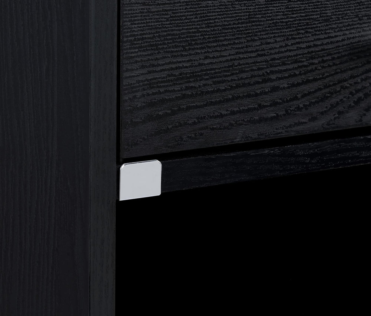 Fabre Black Ash 1-Drawer Extendable Top Nightstand — product image 9