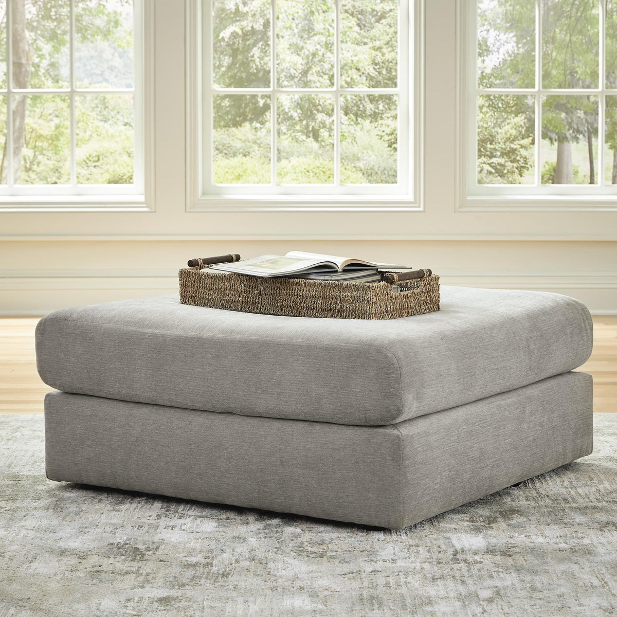 Avaliyah Ash 7-Piece Sectional with Ottoman — product view