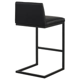 Vardon Genuine Leather Bar Stool Black Set of 2 — product image 7