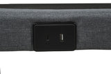 Weston Twin Dual-Motor Massage Adjustable Bed Base in Black and Grey — product image 13