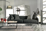 Maison Black 3-Seater Sofa - Ella Furniture