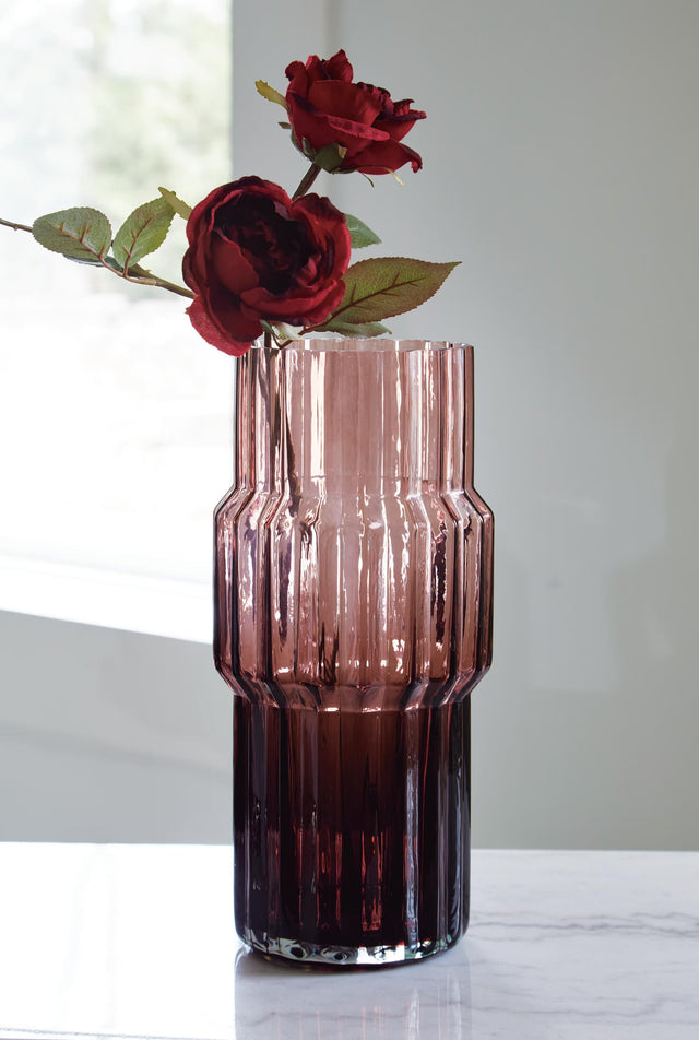 Dorlow Mauve Indoor/Outdoor Vase Set of 2 — product view
