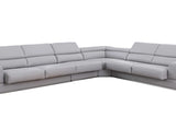 Upholstery close-up on Pella sectional sofa