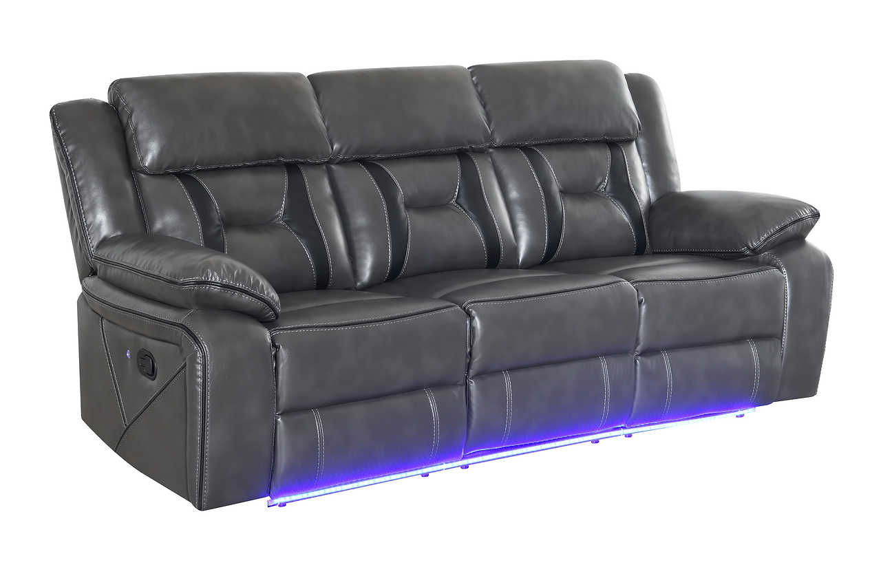 Recliner chair with extended footrest