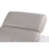 Franco 7-Piece Light Grey Italian Leather Match Power Reclining Sectional with 3 Power Seats and Storage Console view 6