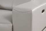 Franco sectional seating area highlighting stitching