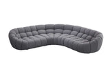 Bubbles Gray Sectional