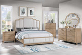 Laguna nightstand drawer open showing storage space