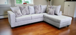 Kora Smoke Sectional sofa main view