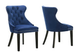 main view of Paro Blue Rectangular Dining Set dining room furniture