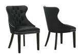 main view of Paro Black Rectangular Dining Set dining room furniture