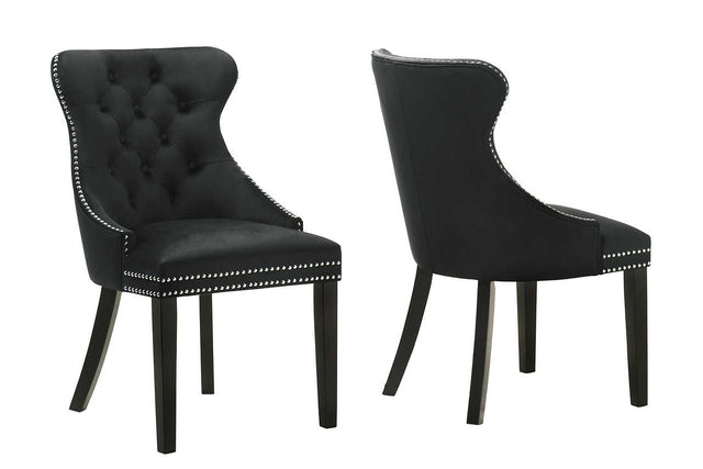 main view of Paro Black Rectangular Dining Set dining room furniture