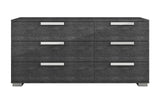 Sarah Grey Chest drawer interior lined with protective fabric