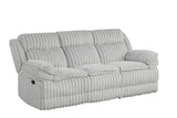 Back view of the rocking recliner chair