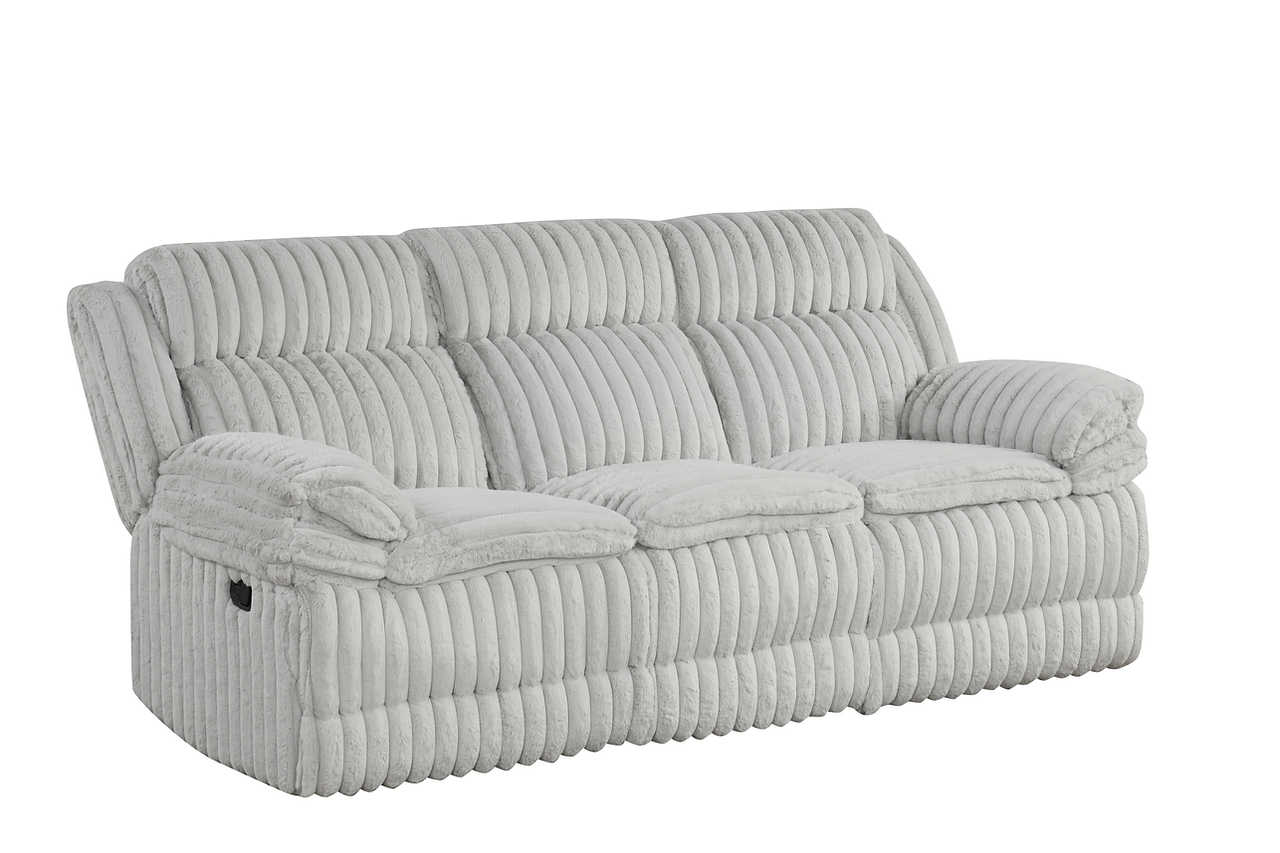 Back view of the rocking recliner chair