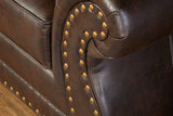 Ridgeline Brown Upholstered Chair sitting in modern room