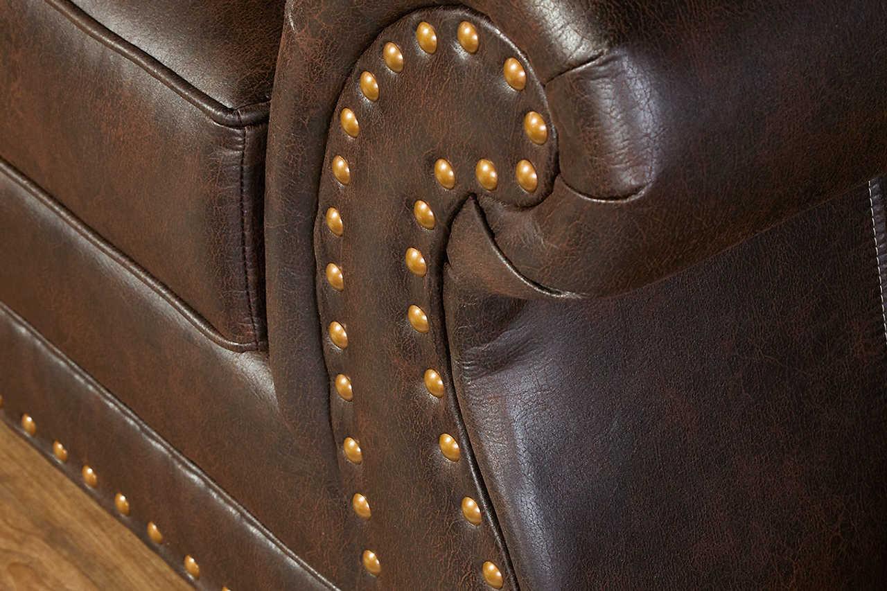 Ridgeline Brown Upholstered Chair sitting in modern room