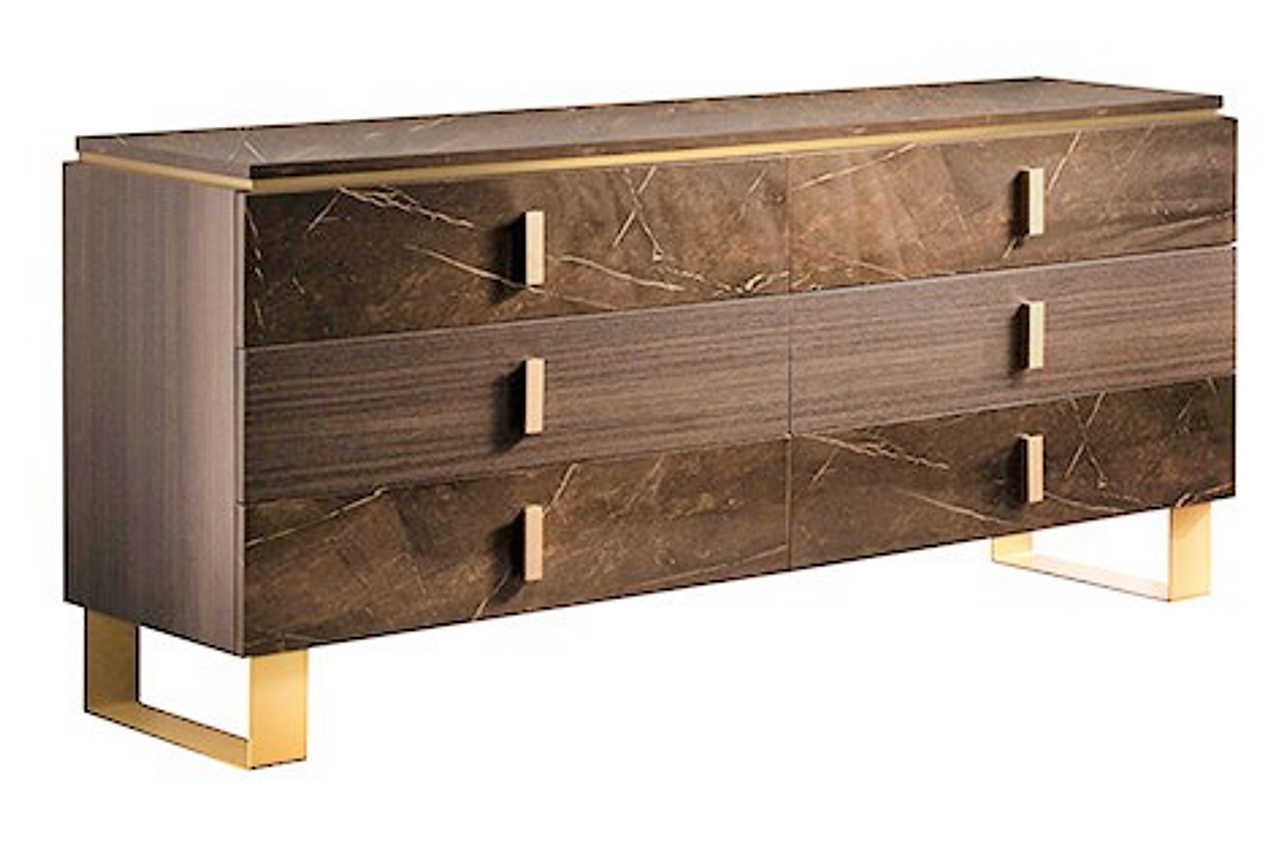Essenza Bedroom set dresser and mirror combination
