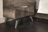 Medea II Vintage Oak Upholstered Italian Bedroom Set
