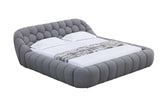 Bubbles platform king bed footboard and frame