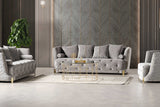 Elit Grey Chair side view
