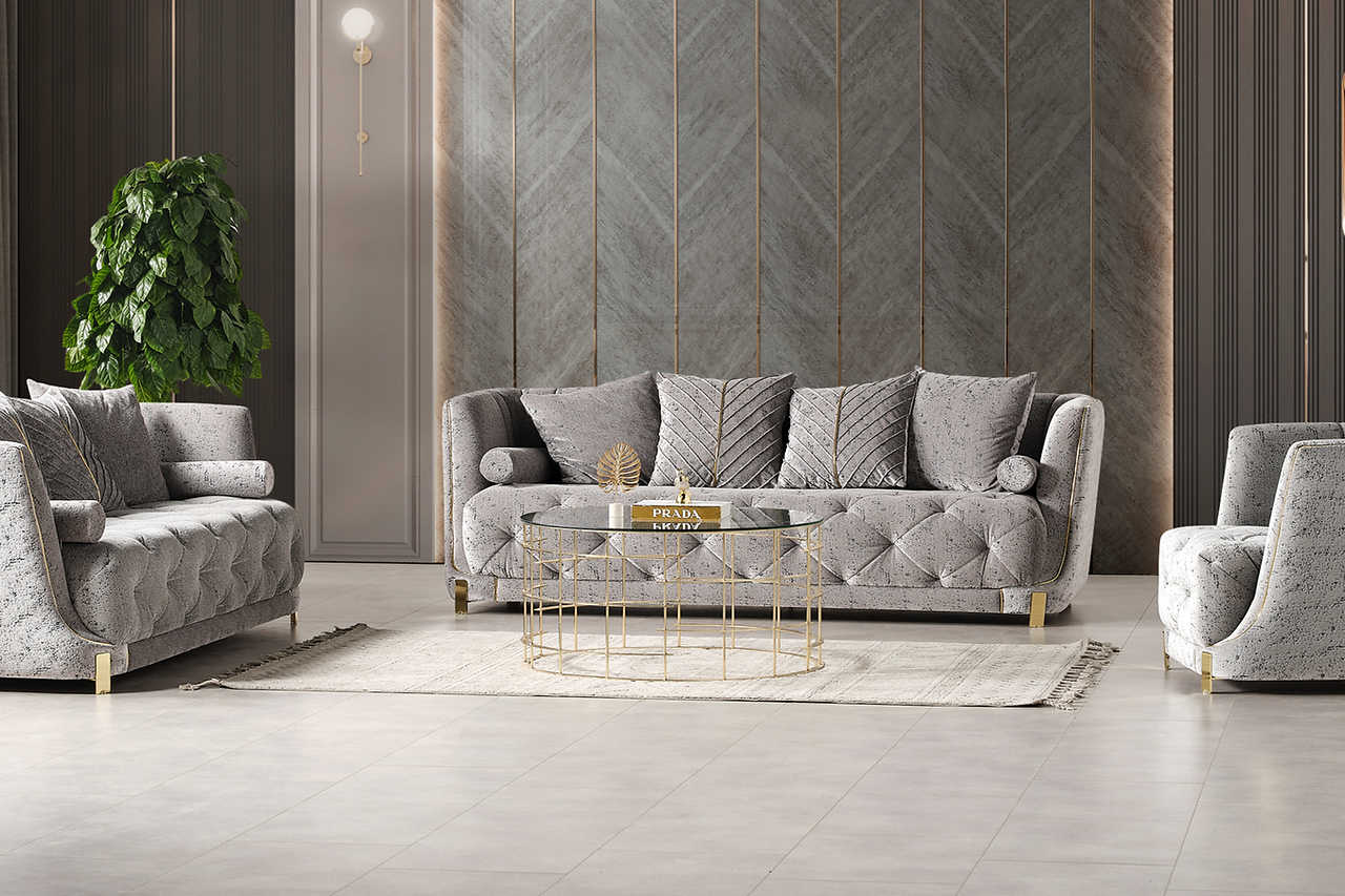 Elit Grey Chair side view