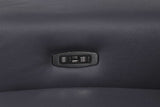 Wedge piece connecting seats in sectional