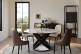 Close-up of Brooks sintered stone tabletop texture
