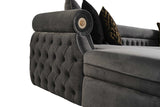 Another main view of Brooklyn Grey Sectional sofa