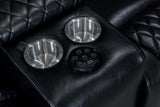 Power Reclining Loveseat in Leather Air material