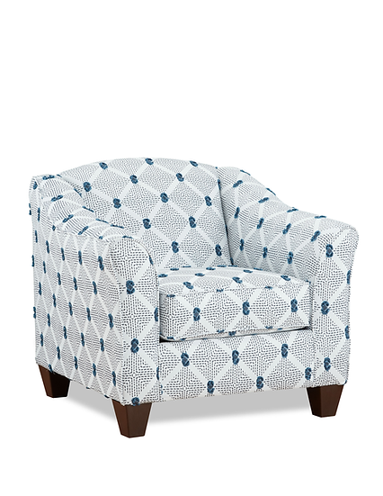 Kelly Indigo Accent Chair