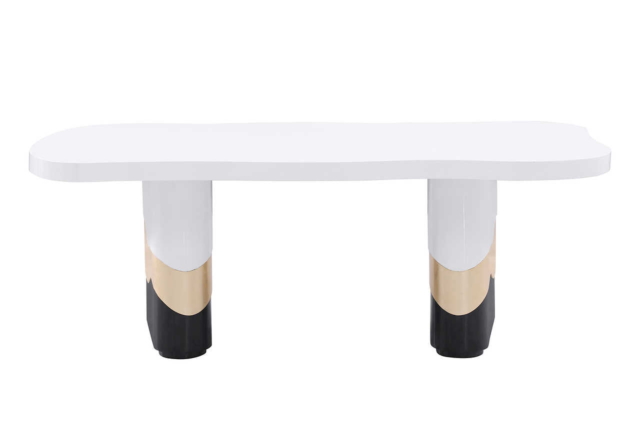 Room view of Orion dining set with lighting