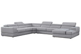 Living room view with sectional sofa