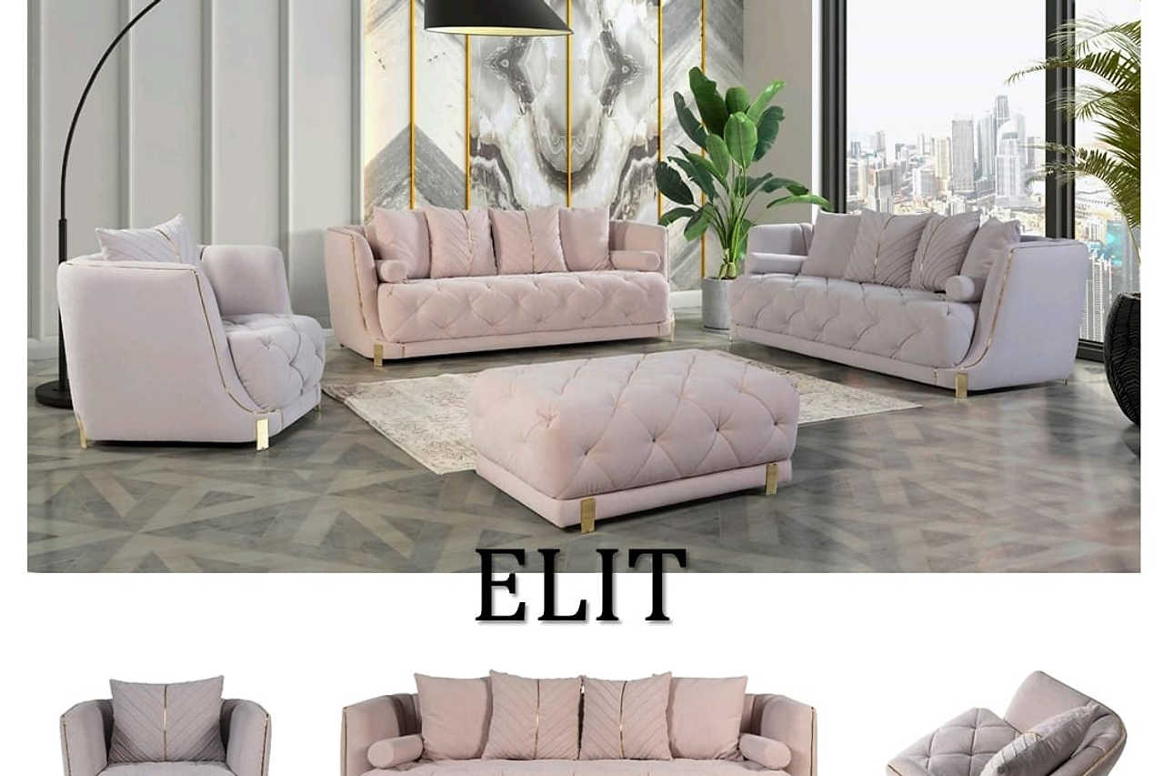 Seating surface of Elit Brown Chair