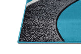 Contempo 42 rug corner laying flat on floor