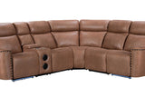 Romi sectional center console showing wireless charging pad
