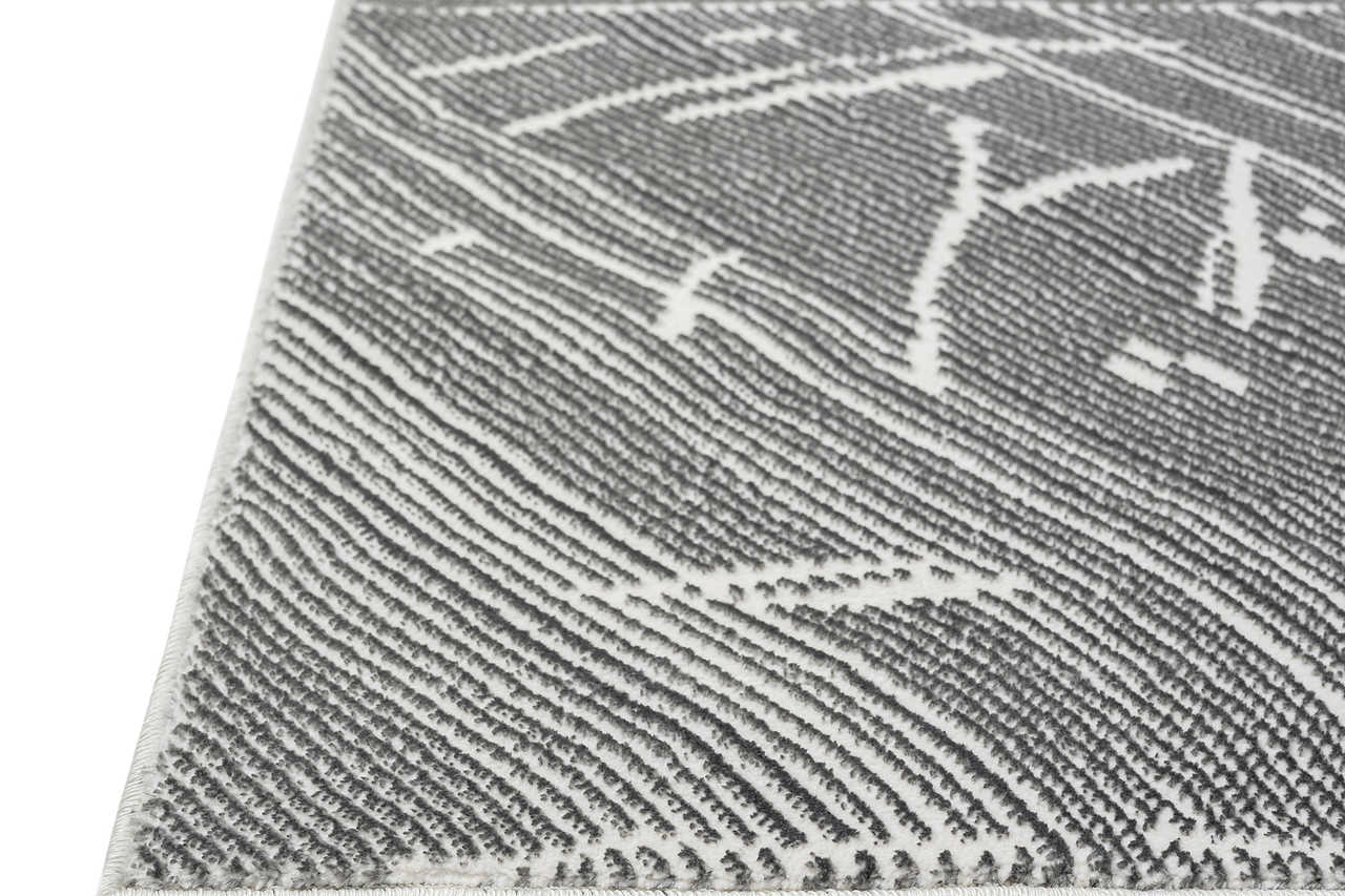 Boutique Gold Area Rug folded showing underside