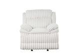 Full set view of Melow 3-piece reclining sofa set