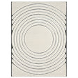 Skyler S626 Phantom medium area rug 5x7 view from above