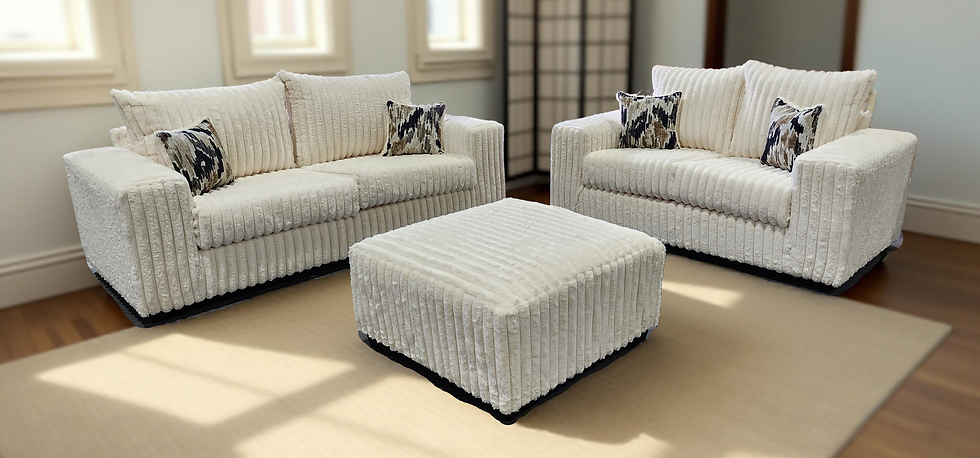 Texan Oversize Ivory Chair
